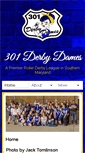Mobile Screenshot of 301derbydames.com